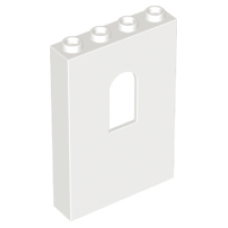 LEGO 60808 White Panel 1 x 4 x 5 Wall with Window (losse stenen 2-17)